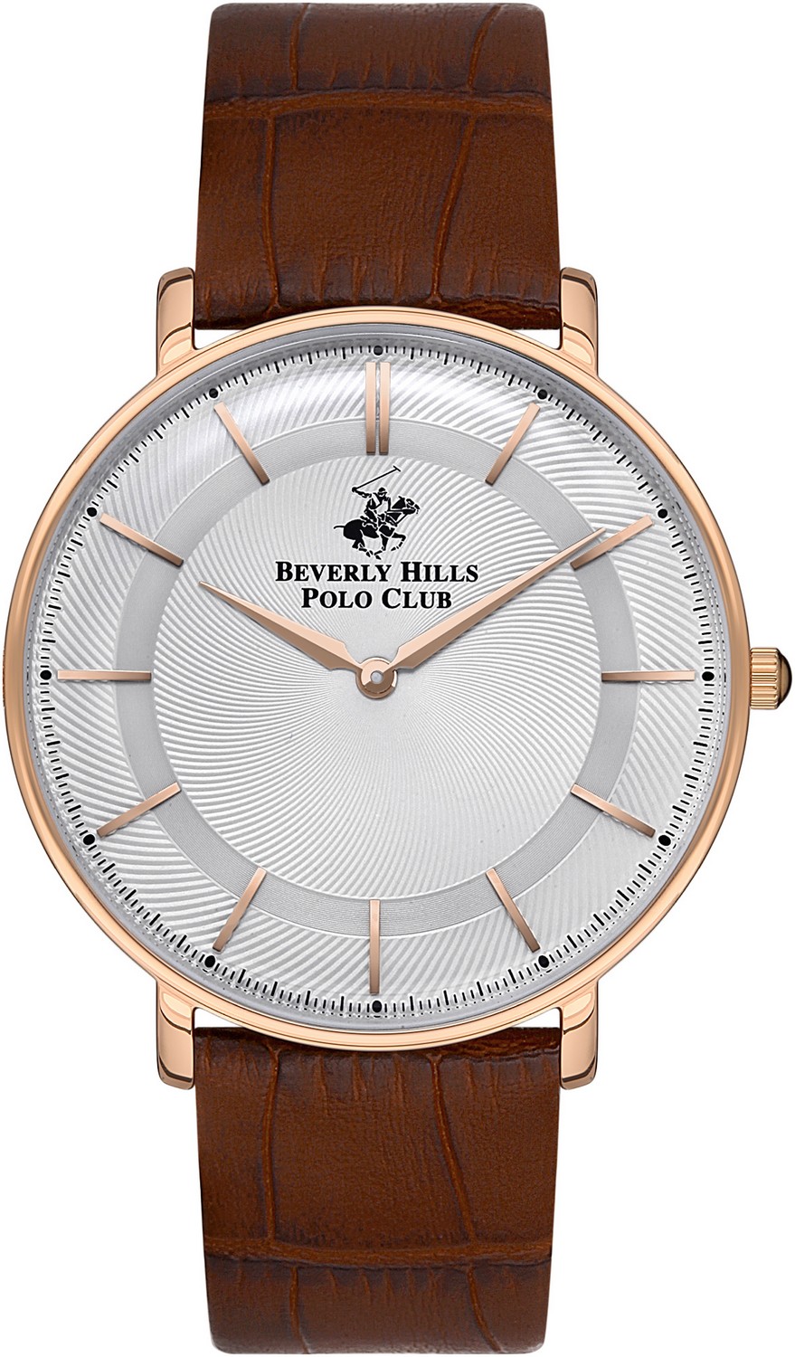 BEVERLY HILLS POLO CLUB  Мужские часы, кварцевый механизм, сталь с покрытием, 41 мм