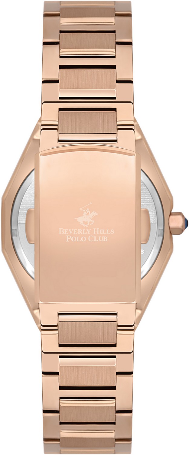 BEVERLY HILLS POLO CLUB  Женские часы, кварцевый механизм, суперметалл с покрытием, 32 мм