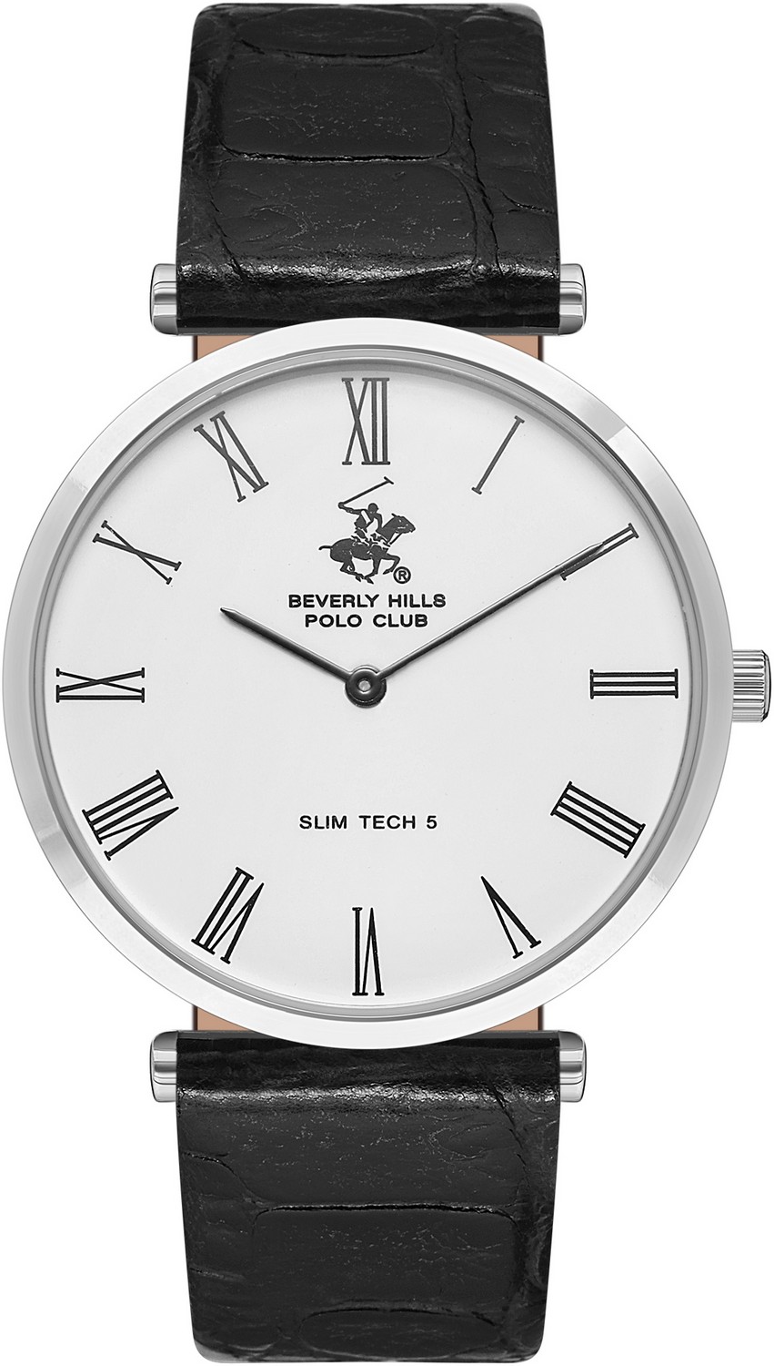 BEVERLY HILLS POLO CLUB  Мужские часы, кварцевый механизм, сталь, 39 мм