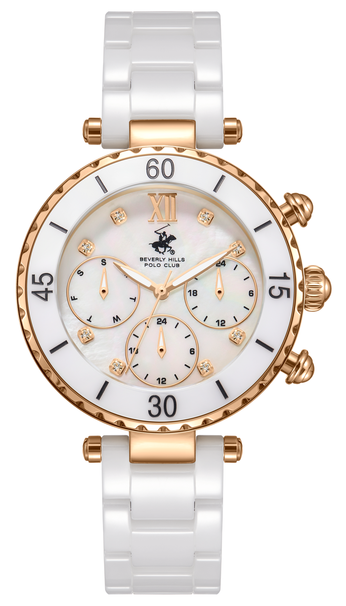 BEVERLY HILLS POLO CLUB  Женские часы, кварцевый механизм, 36,5 мм