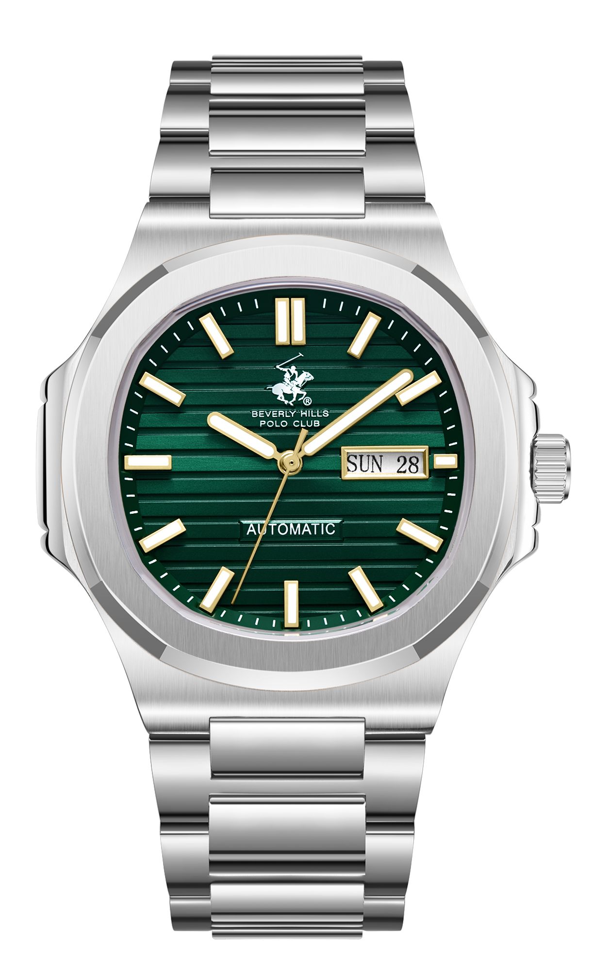 BEVERLY HILLS POLO CLUB   часы, автоматический механизм, 40,5 мм