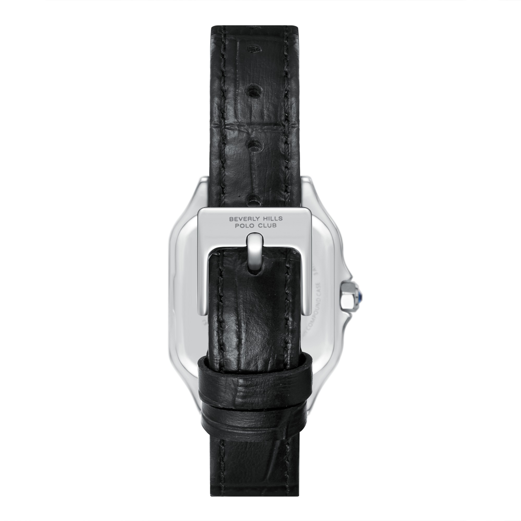 BEVERLY HILLS POLO CLUB   часы, кварцевый механизм, сталь, 27х35 мм
