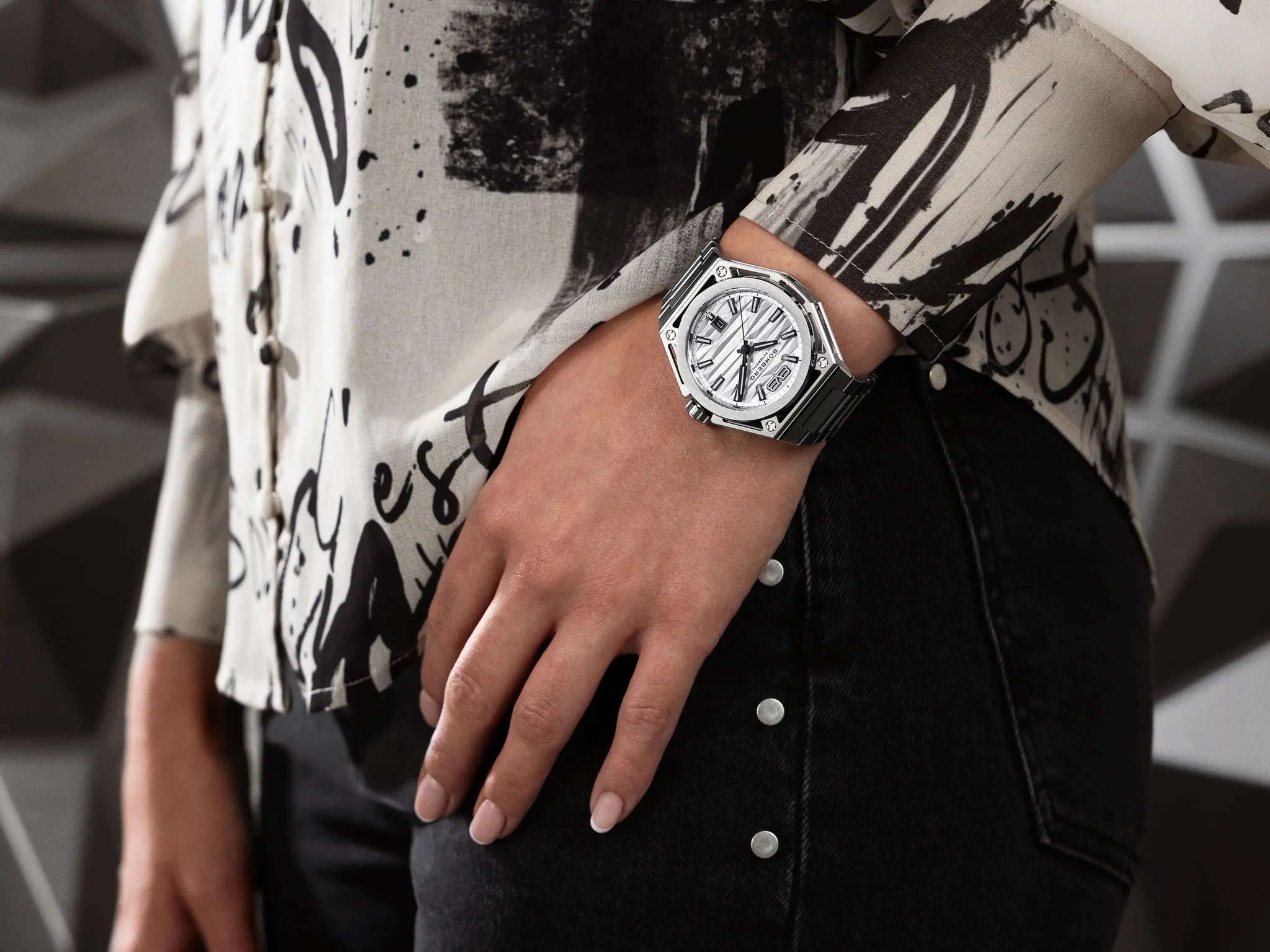 Bomberg  Мужские швейцарские часы, автоматический механизм, сталь, 42мм