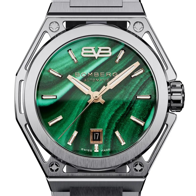 Bomberg  Мужские швейцарские часы, автоматический механизм, сталь, 42мм