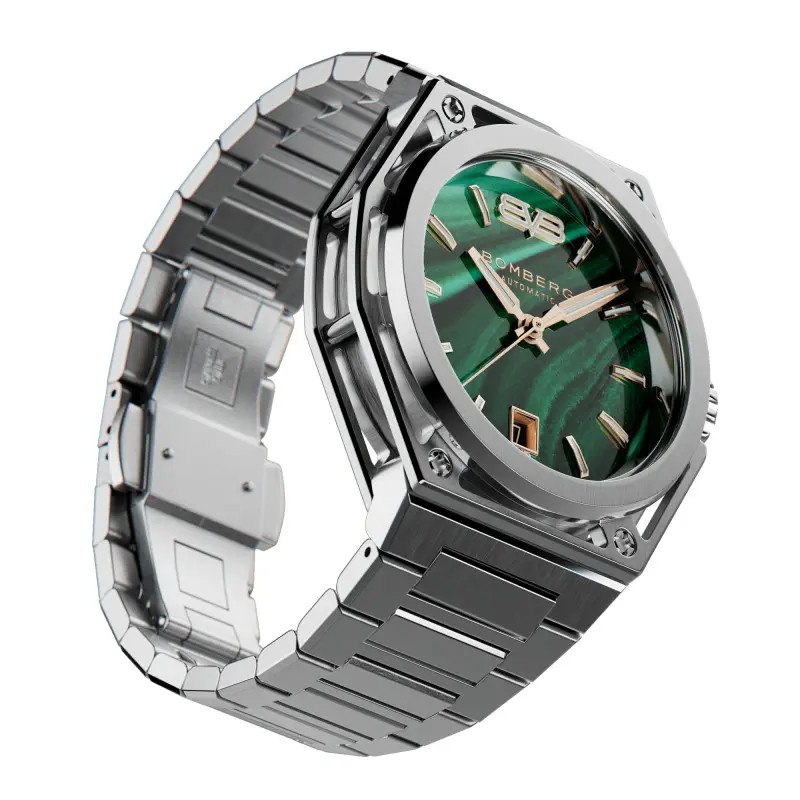 Bomberg  Мужские швейцарские часы, автоматический механизм, сталь, 42мм