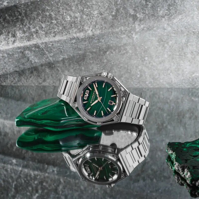 Bomberg  Мужские швейцарские часы, автоматический механизм, сталь, 42мм