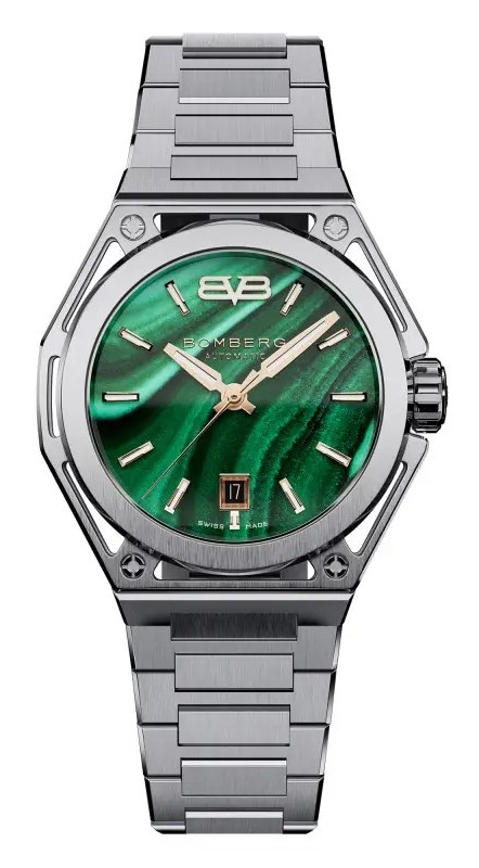 Bomberg  Мужские швейцарские часы, автоматический механизм, сталь, 42мм