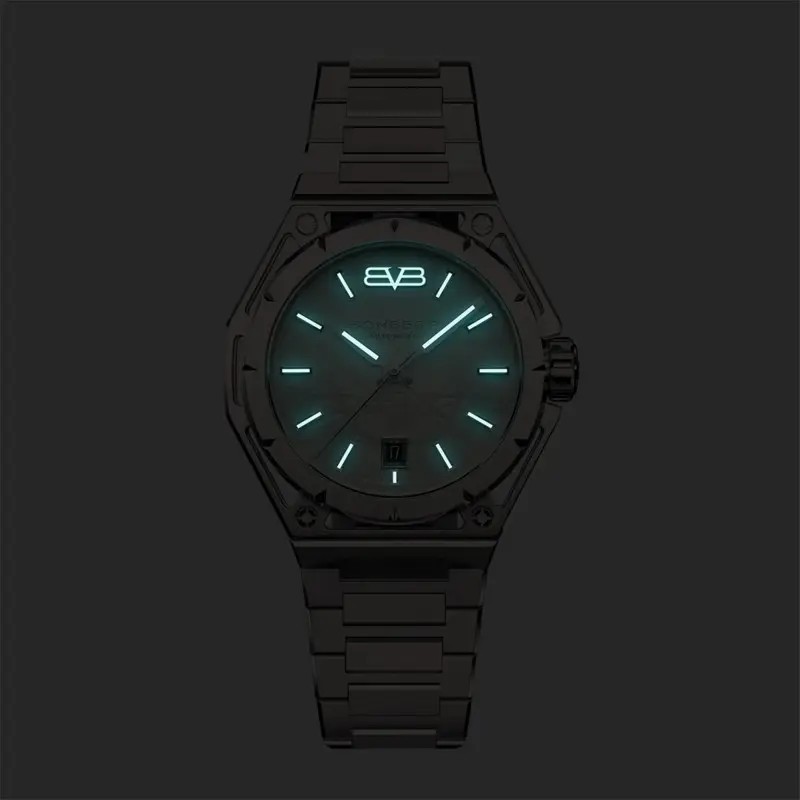 Bomberg  Мужские швейцарские часы, автоматический механизм, сталь, 42мм