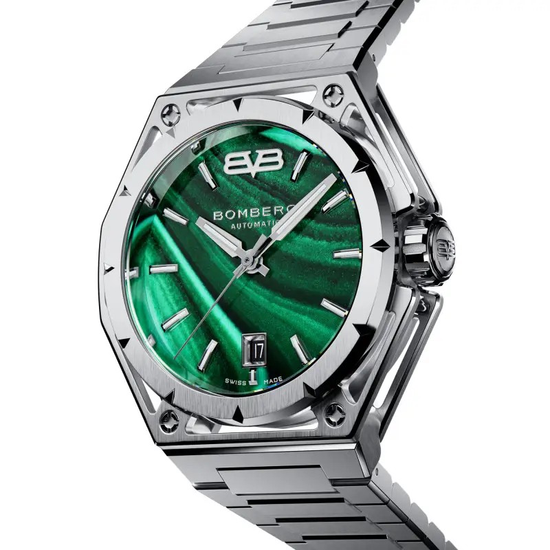 Bomberg  Мужские швейцарские часы, автоматический механизм, сталь, 42мм