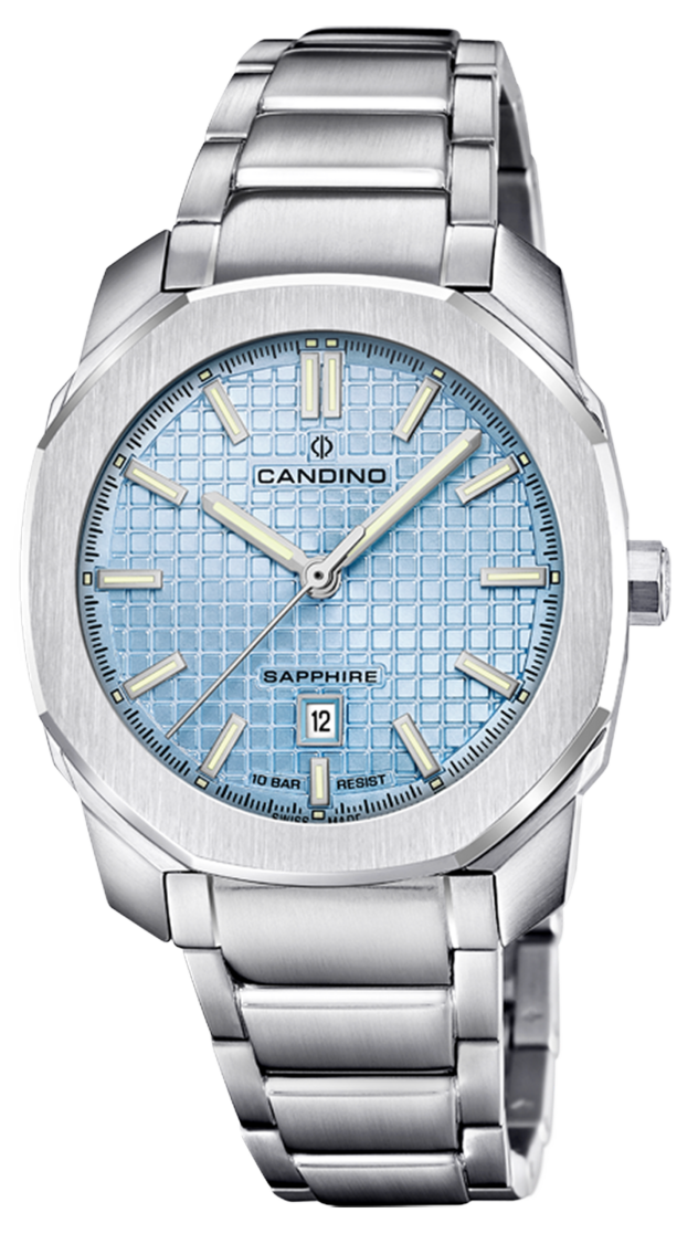 CANDINO  Женские швейцарские часы, кварцевый механизм, сталь, 35 мм