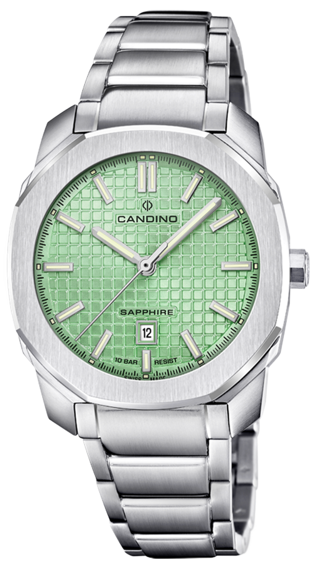 CANDINO  Женские швейцарские часы, кварцевый механизм, сталь, 35 мм