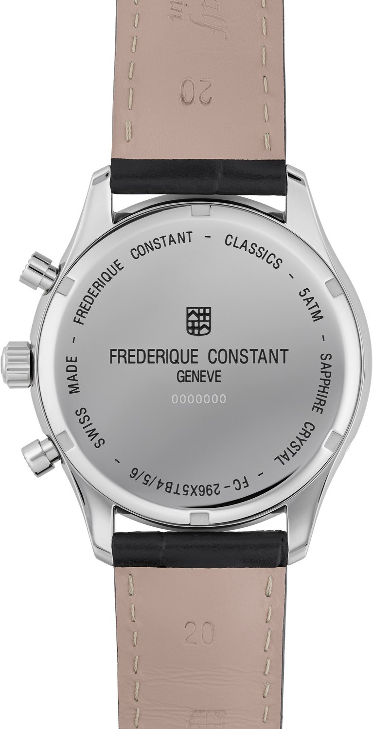 FREDERIQUE CONSTANT  Classics Quartz Chronograph Triple Calendar