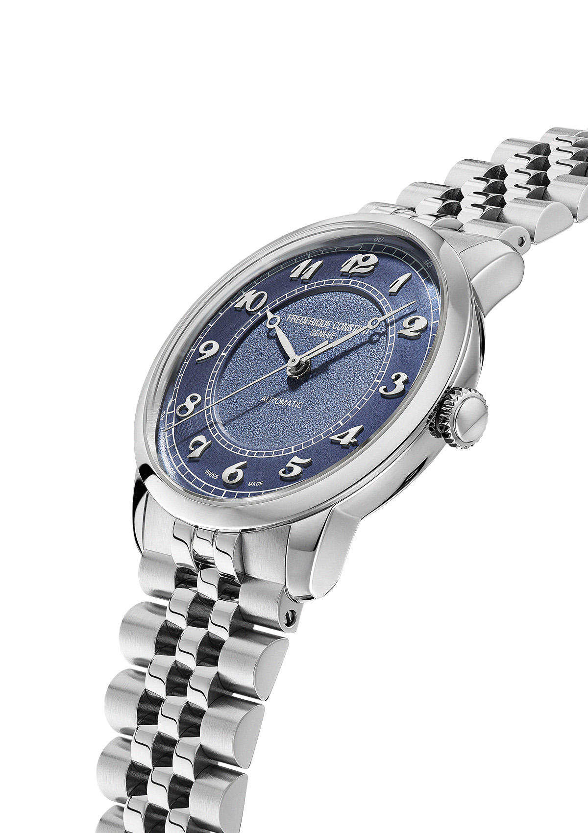 FREDERIQUE CONSTANT   Мужские швейцарские часы, автоматический механизм, сталь, 38,5 мм