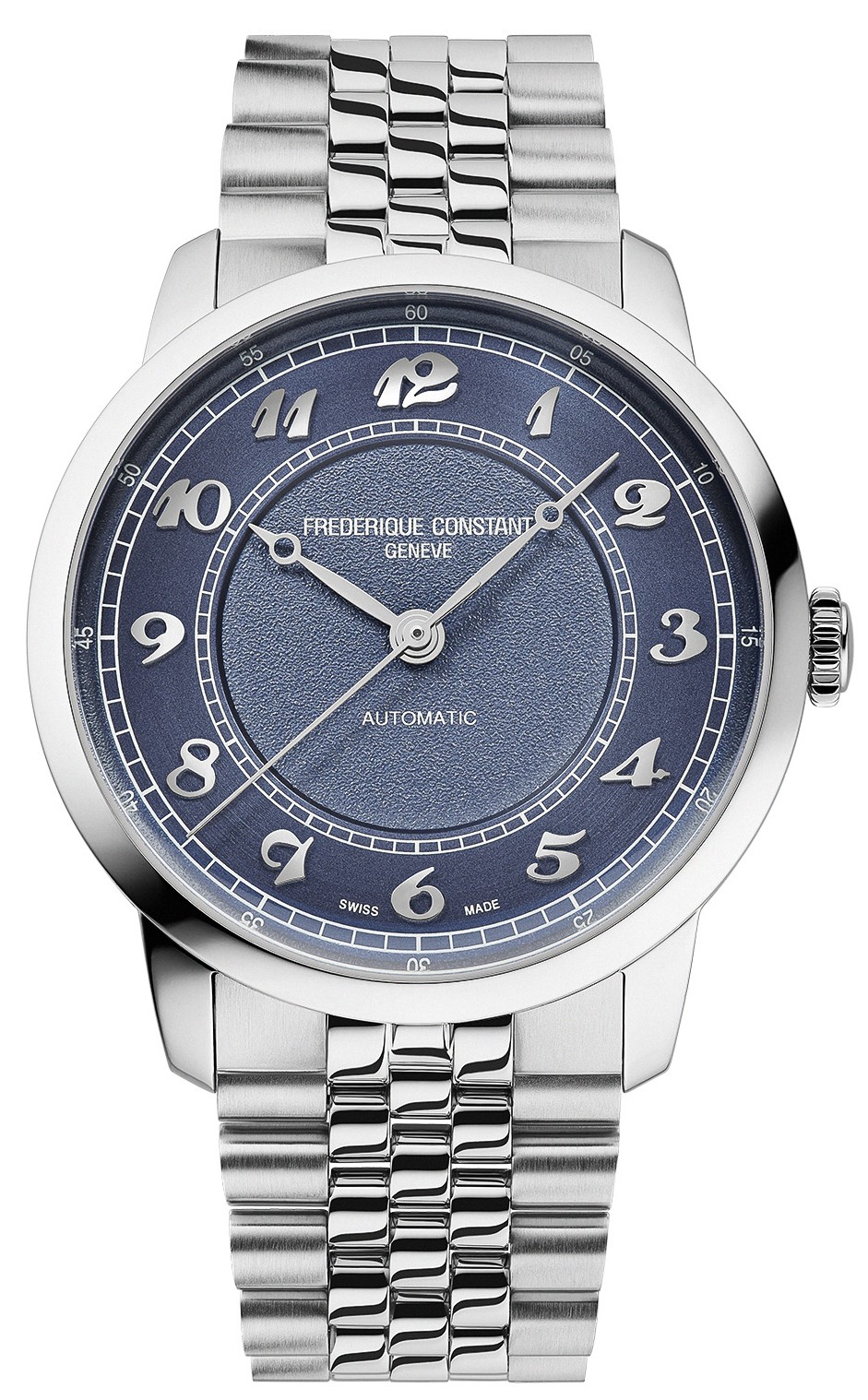 FREDERIQUE CONSTANT   Мужские швейцарские часы, автоматический механизм, сталь, 38,5 мм