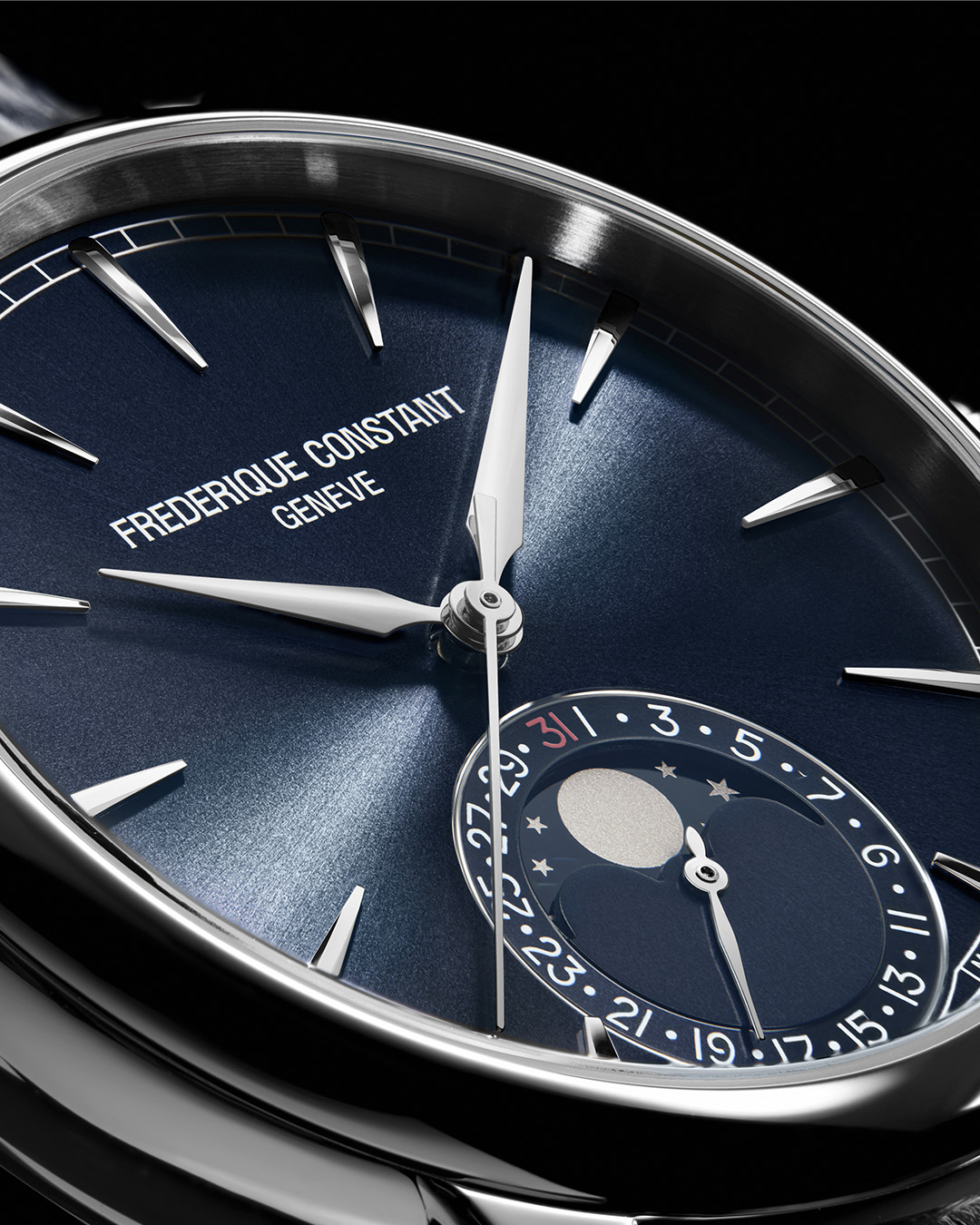 FREDERIQUE CONSTANT  Мужские швейцарские часы, автоматический механизм, сталь, 40 мм