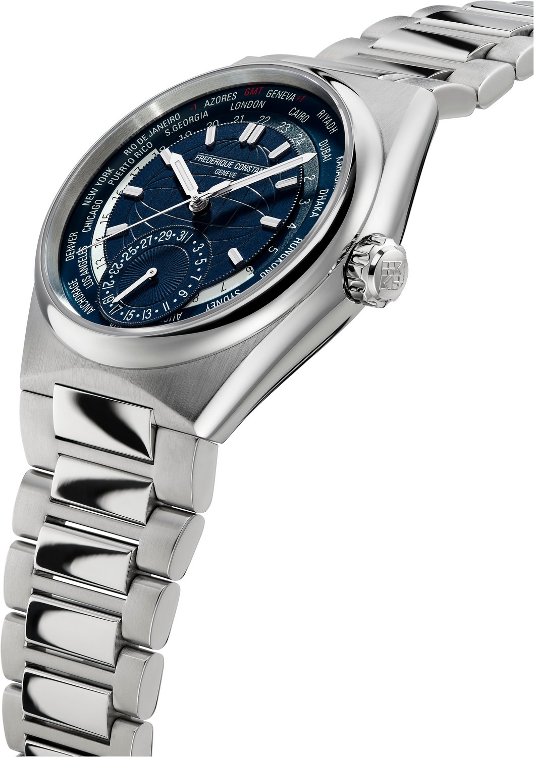 FREDERIQUE CONSTANT  Мужские швейцарские часы, автоматический механизм, сталь, 41 мм