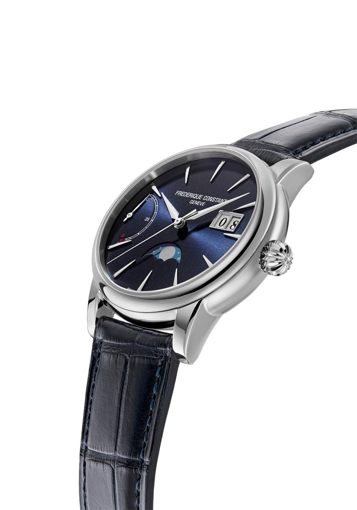 FREDERIQUE CONSTANT  Мужские швейцарские часы, автоматический механизм, сталь, 40 мм