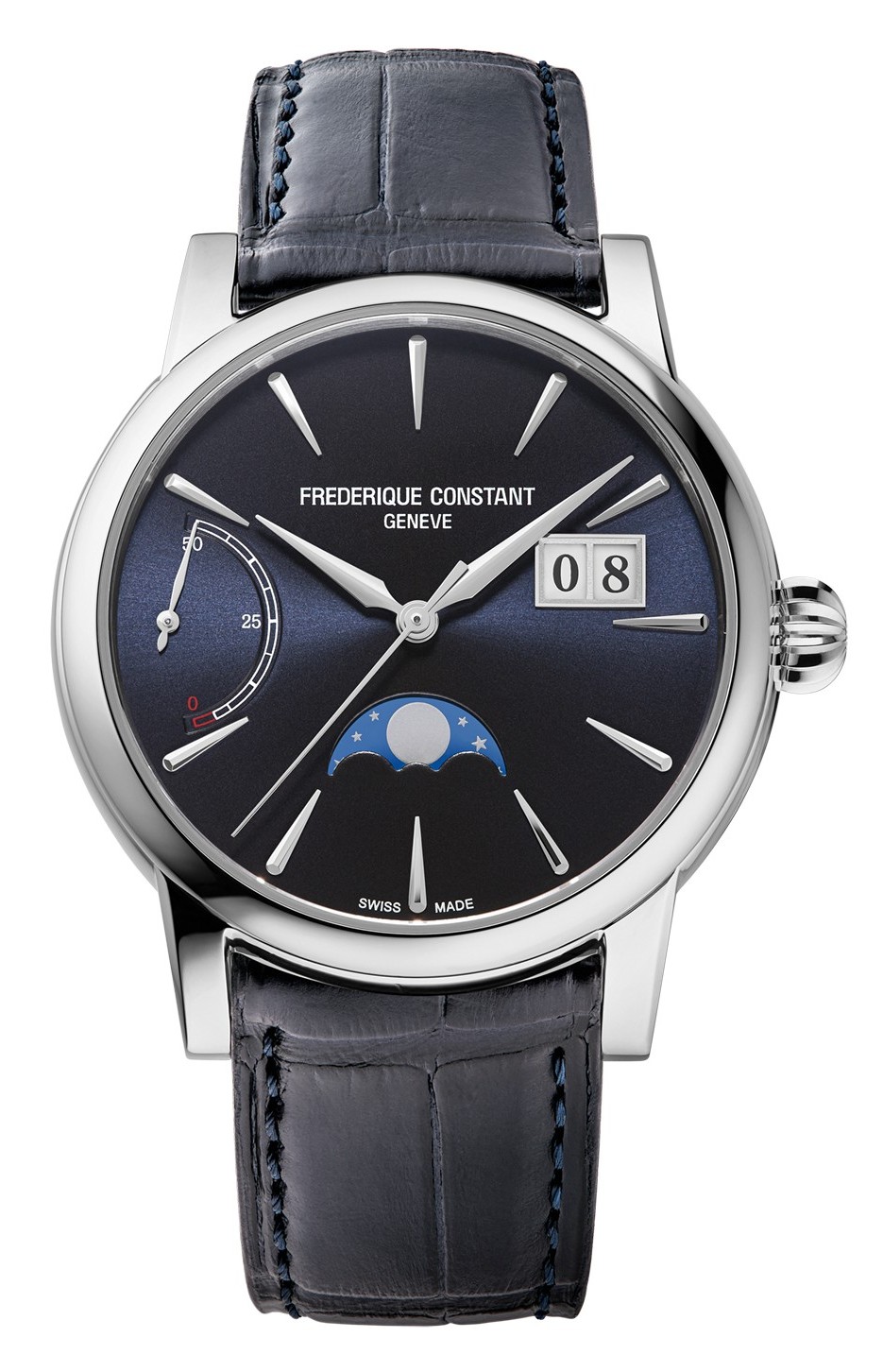 FREDERIQUE CONSTANT  Мужские швейцарские часы, автоматический механизм, сталь, 40 мм
