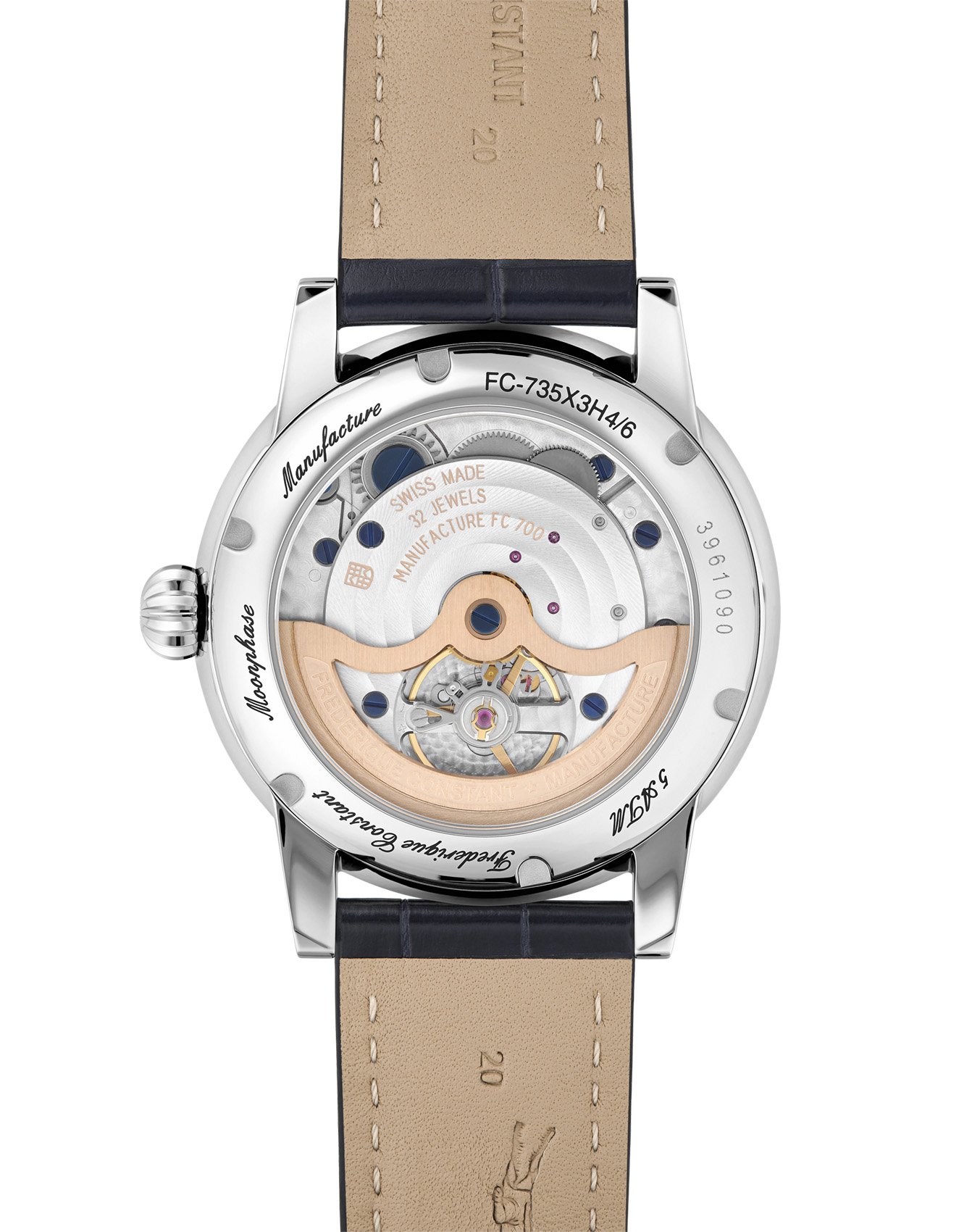 FREDERIQUE CONSTANT  Мужские швейцарские часы, автоматический механизм, сталь, 40 мм