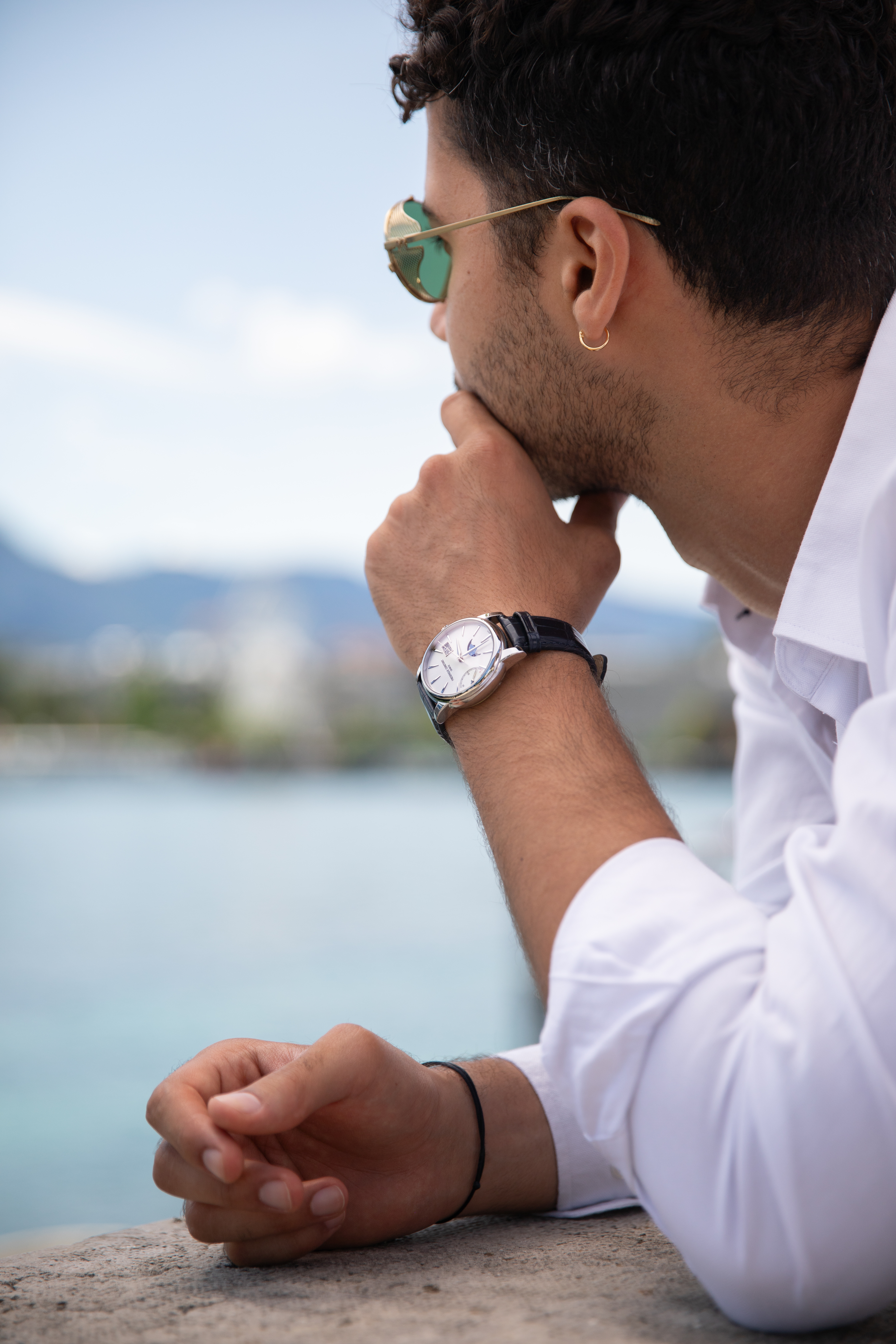 FREDERIQUE CONSTANT  Мужские швейцарские часы, автоматический механизм, сталь, 40 мм