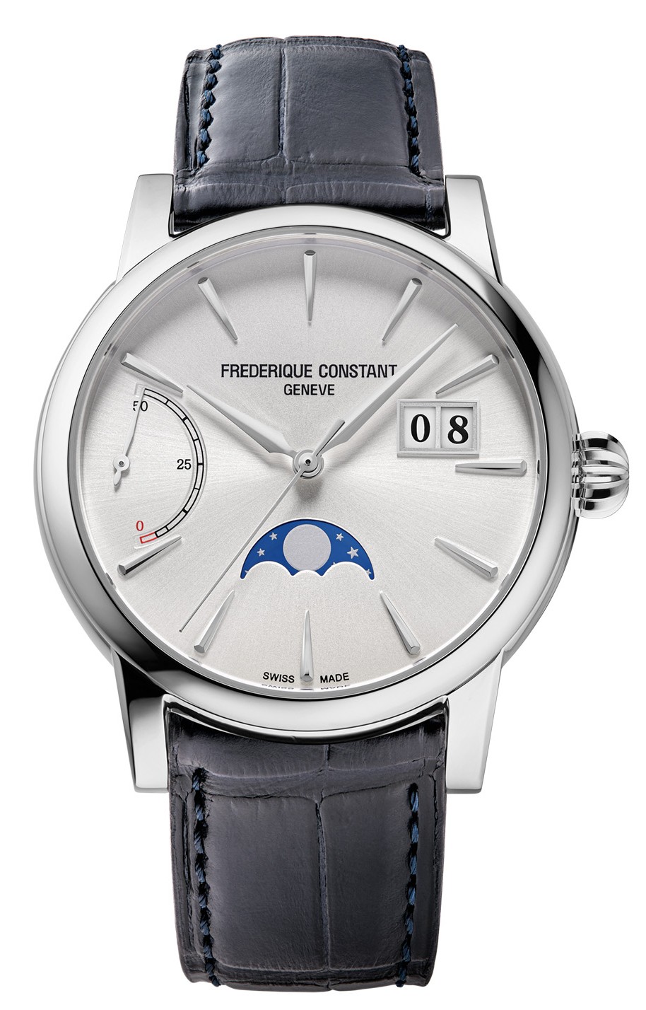 FREDERIQUE CONSTANT  Мужские швейцарские часы, автоматический механизм, сталь, 40 мм