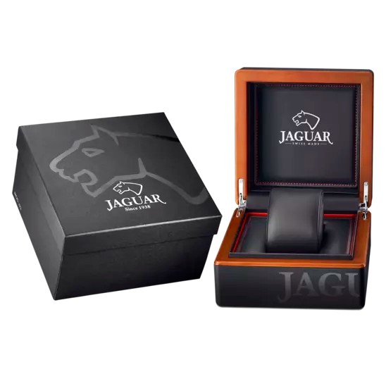 JAGUAR  Мужские швейцарские часы, кварцевый механизм, керамика, 45 мм