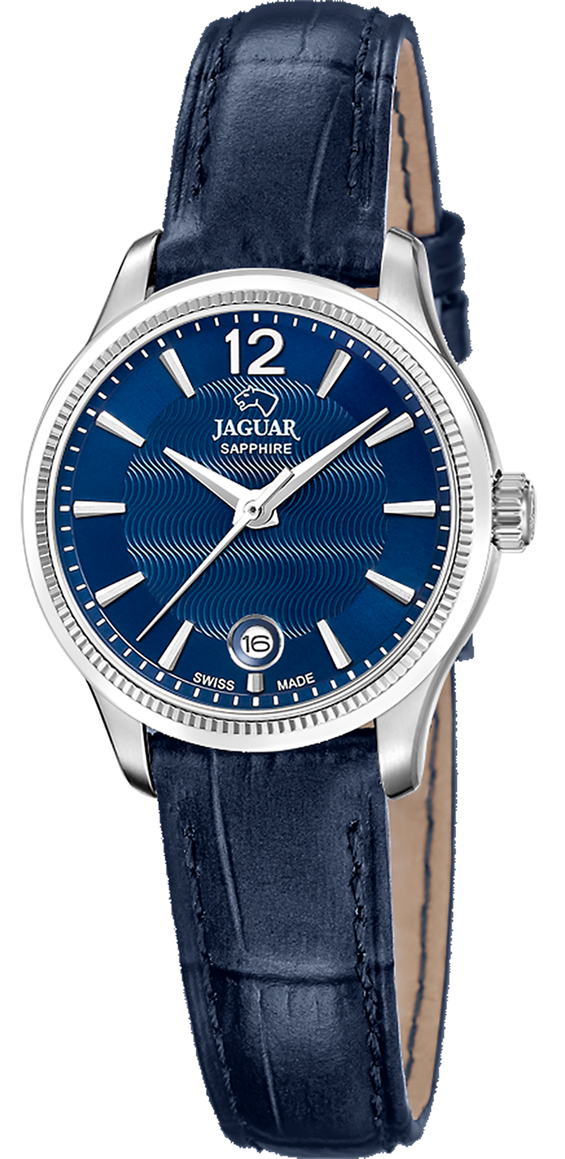 JAGUAR  Женские швейцарские часы, кварцевый механизм, сталь, 29 мм