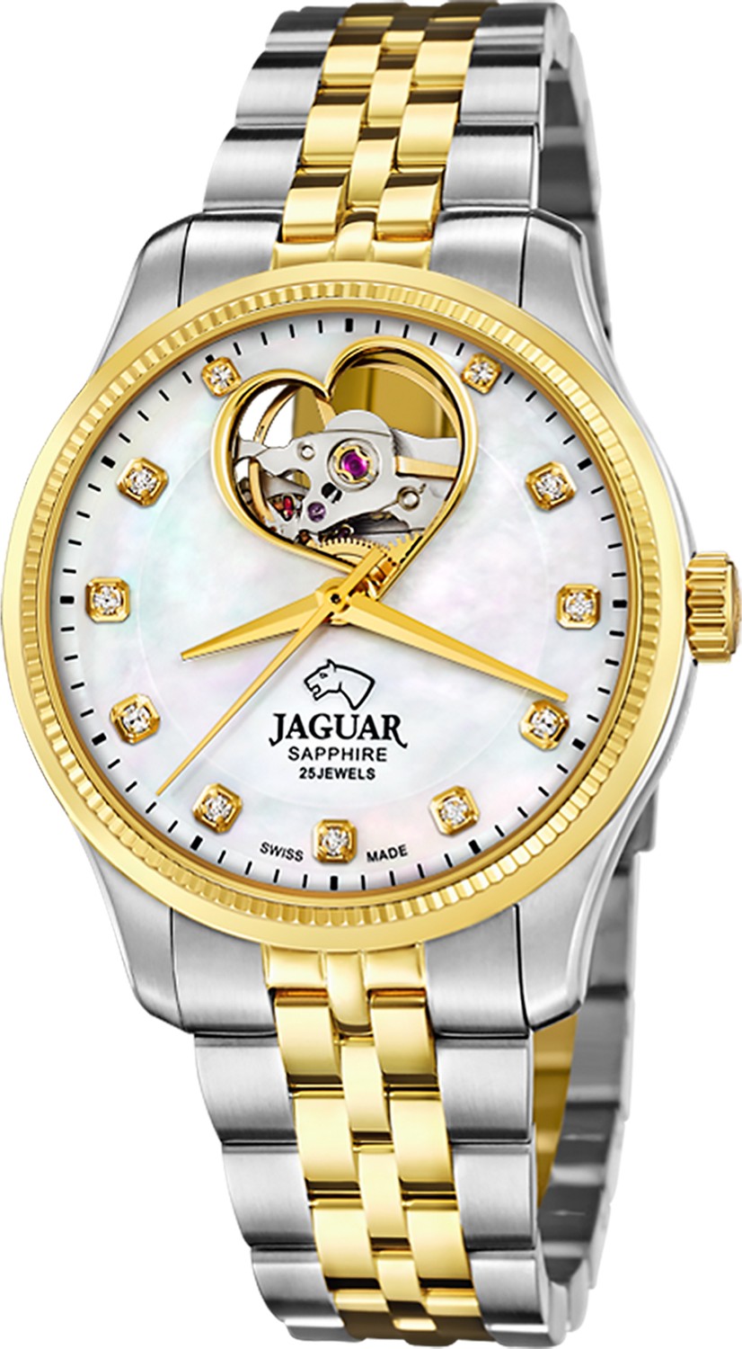 JAGUAR  Женские швейцарские часы, автоматический механизм, 34 мм
