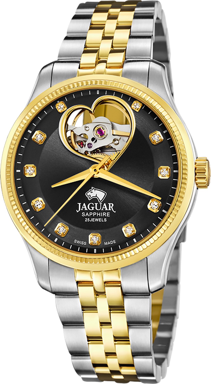 JAGUAR  Женские швейцарские часы, автоматический механизм, 34 мм