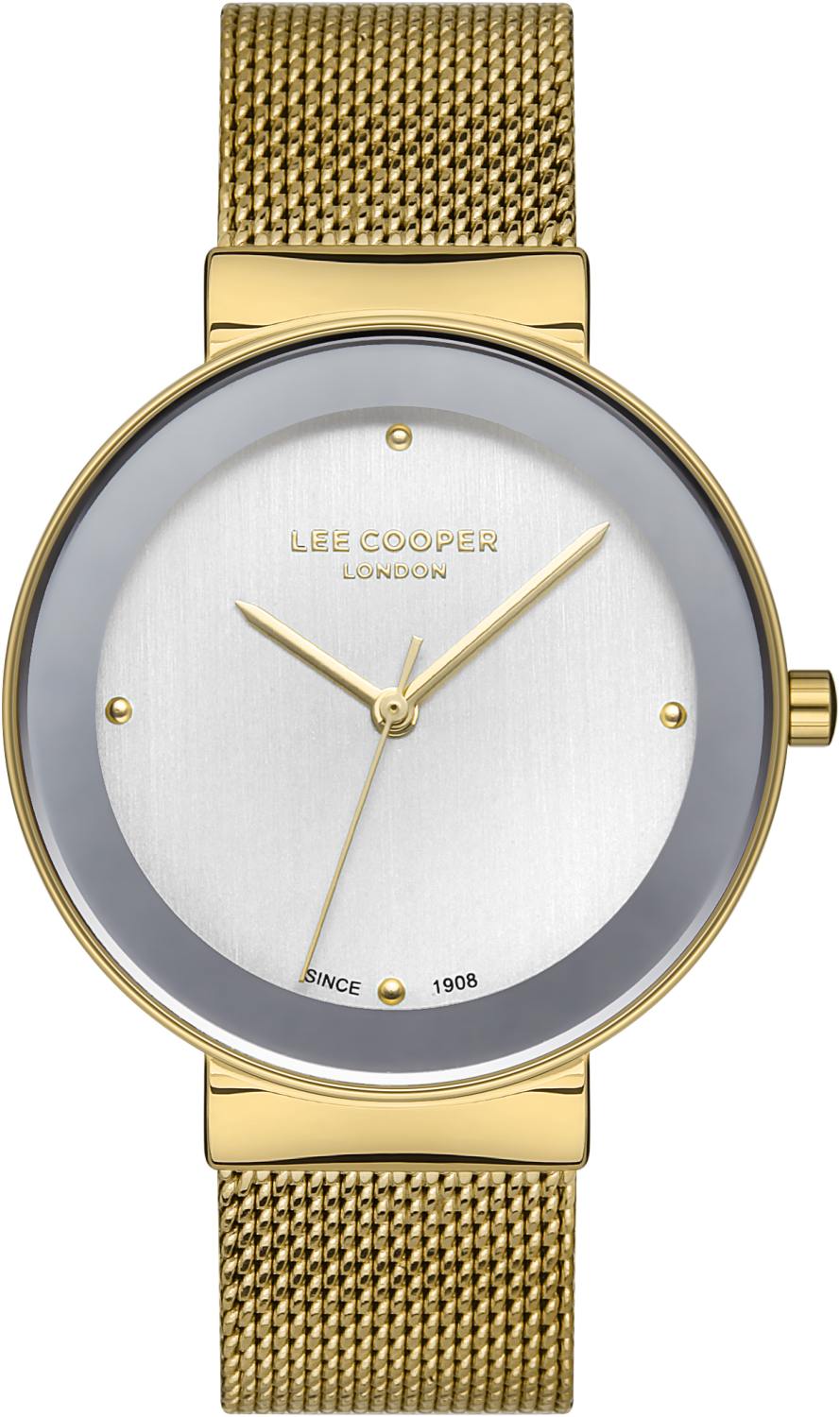 LEE COOPER  Женские часы, кварцевый механизм, суперметалл с покрытием, 34,5 мм