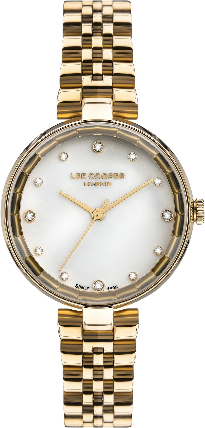 LEE COOPER  Женские часы, кварцевый механизм, суперметалл с покрытием, 33 мм