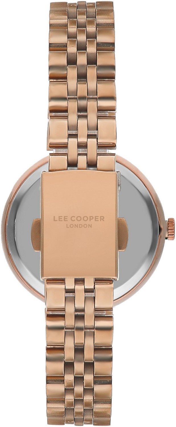 LEE COOPER  Женские часы, кварцевый механизм, суперметалл с покрытием, 33 мм