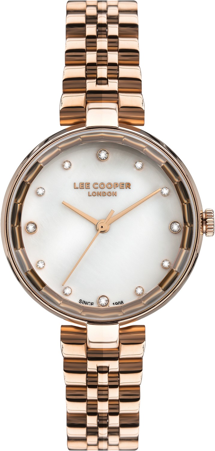 LEE COOPER  Женские часы, кварцевый механизм, суперметалл с покрытием, 33 мм