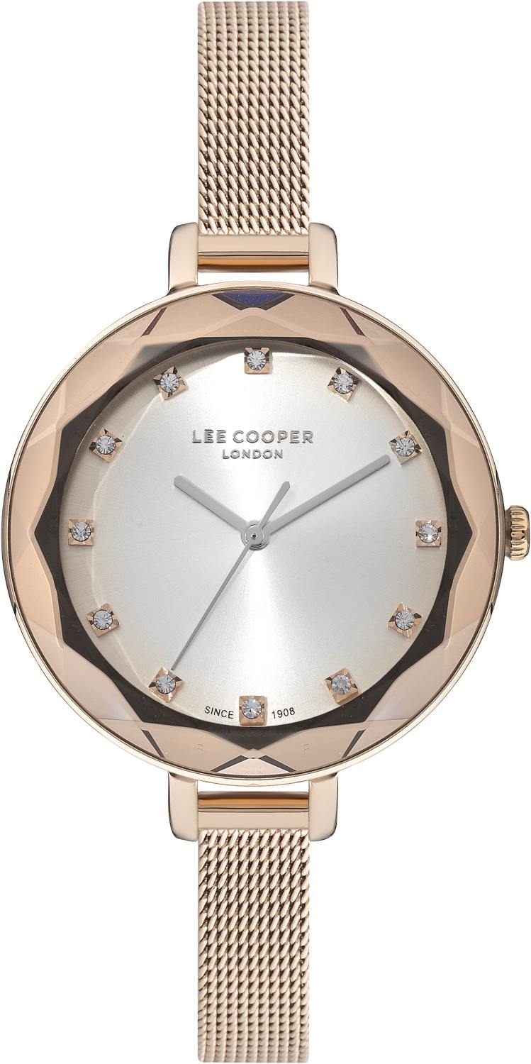LEE COOPER  Женские часы, кварцевый механизм, суперметалл с покрытием, 36 мм
