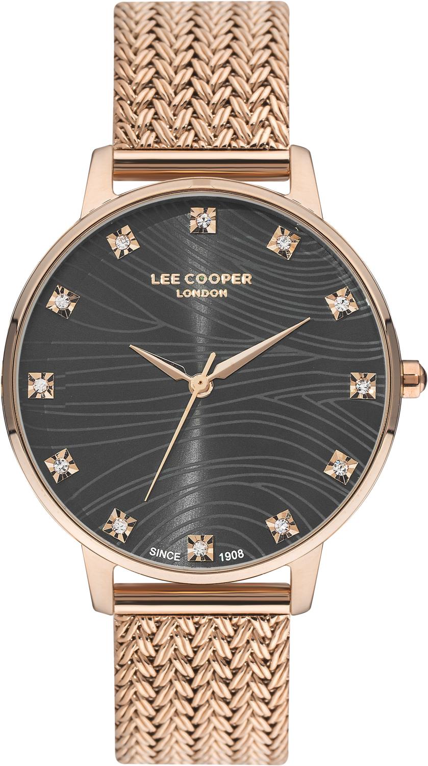 LEE COOPER  Женские часы, кварцевый механизм, суперметалл с покрытием, 36 мм