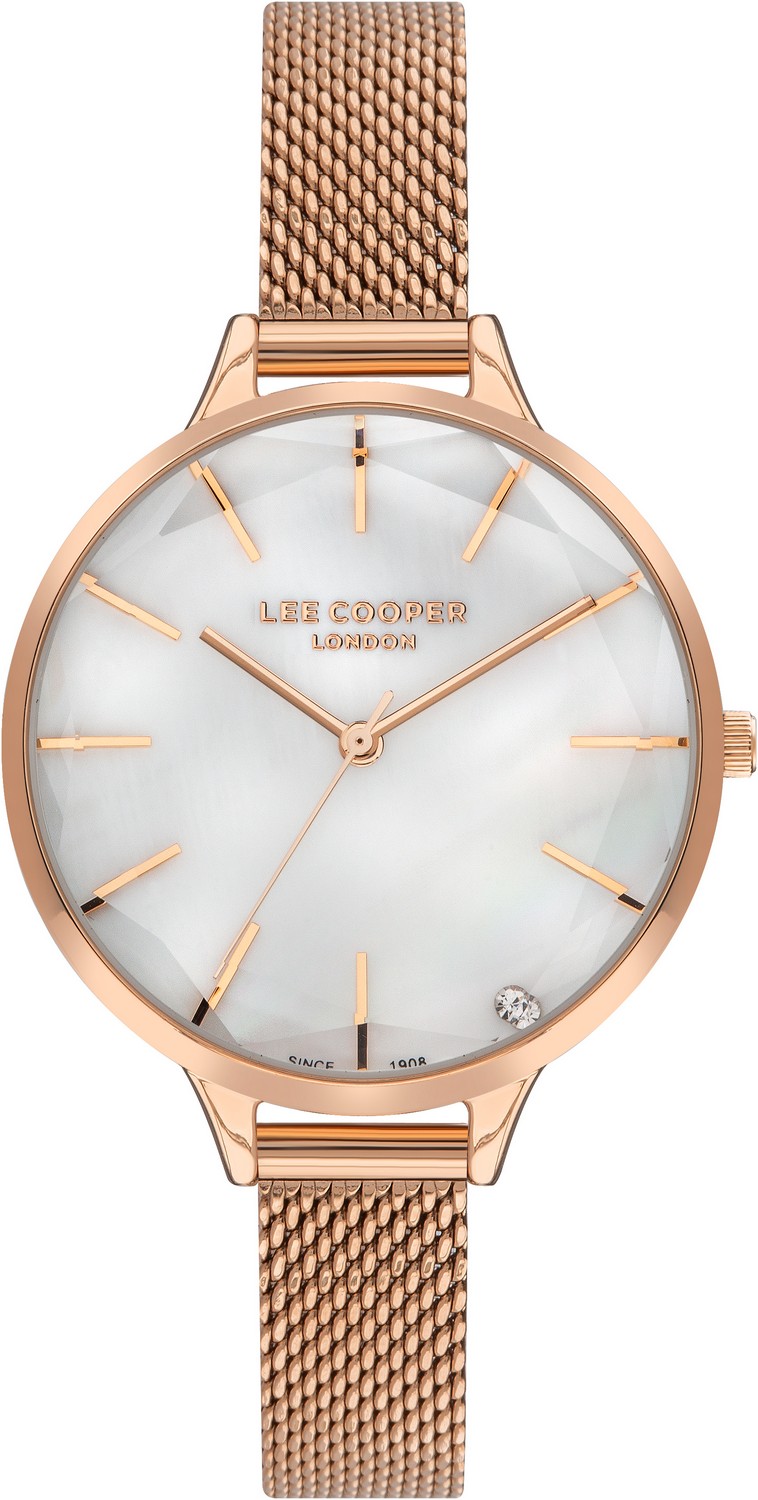 LEE COOPER  Женские часы, кварцевый механизм, суперметалл с покрытием, 36 мм