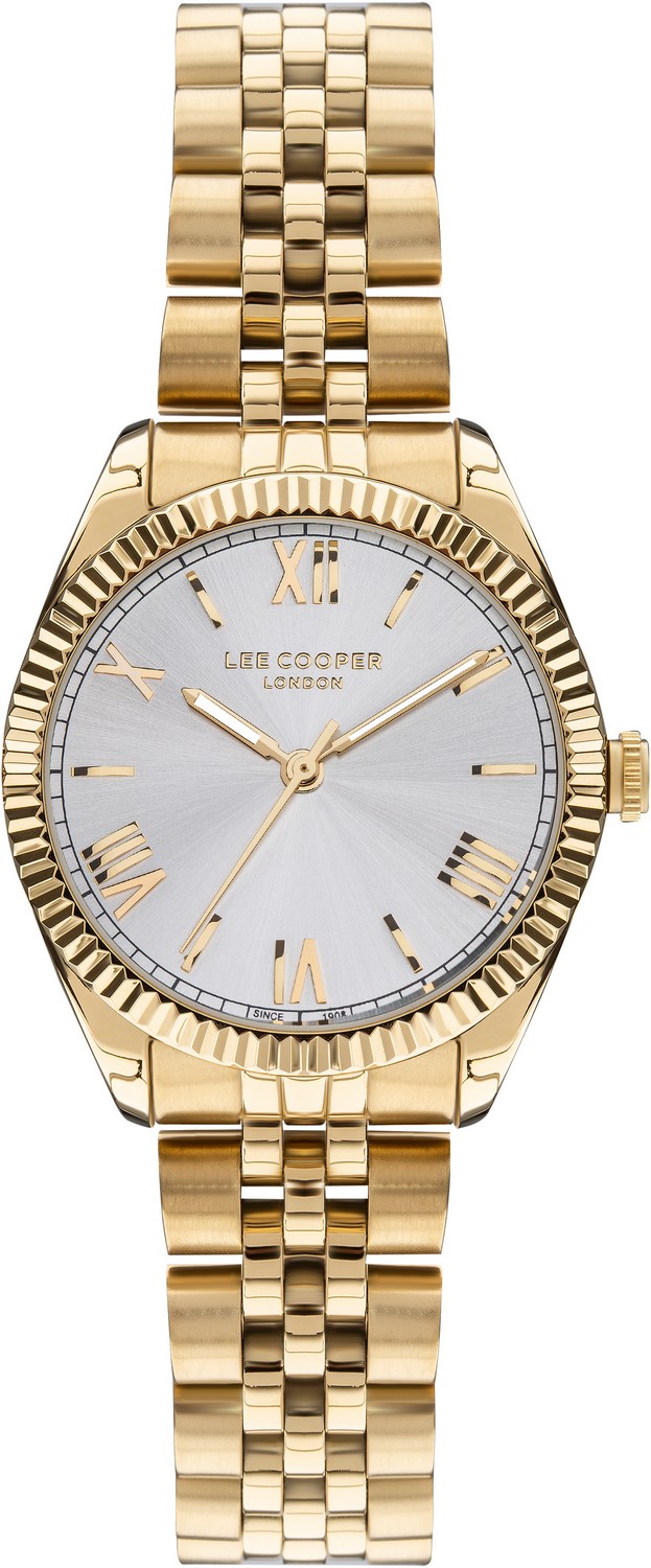 LEE COOPER  Женские часы, кварцевый механизм, суперметалл с покрытием, 35 мм