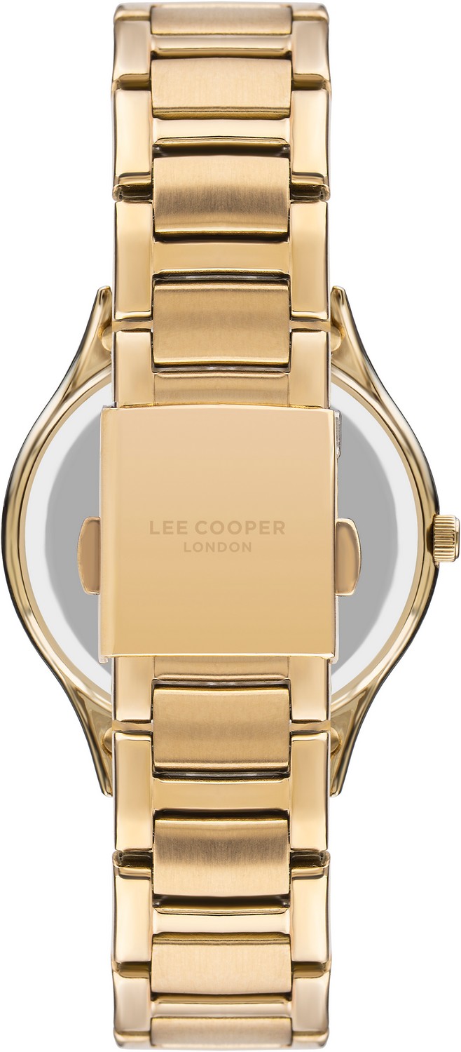 LEE COOPER  Женские часы, кварцевый механизм, суперметалл с покрытием, 33,5 мм