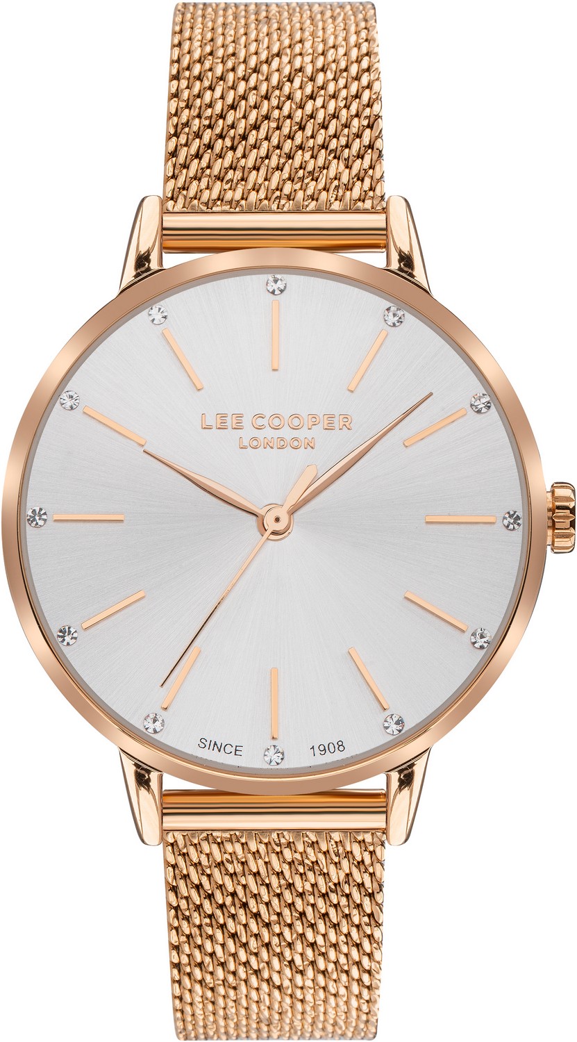 LEE COOPER  Женские часы, кварцевый механизм, суперметалл с покрытием, 34 мм