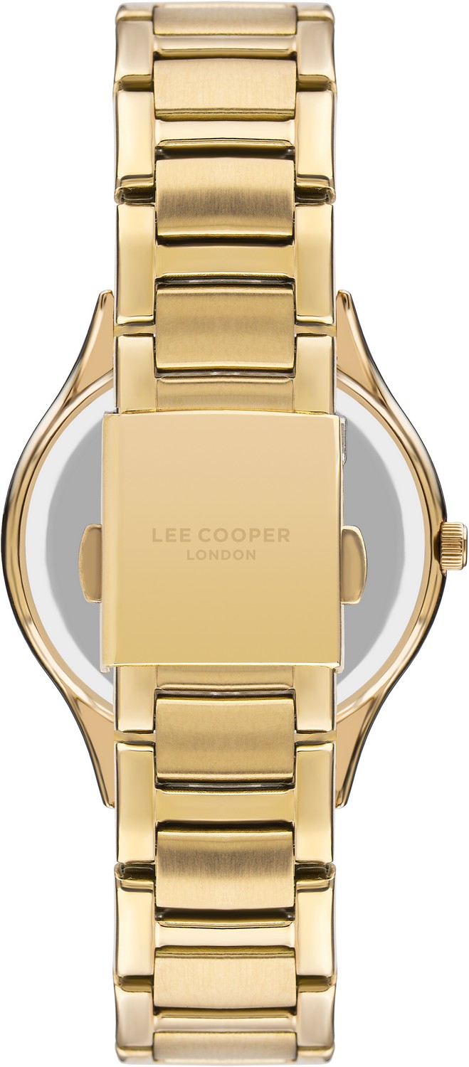 LEE COOPER  Женские часы, кварцевый механизм, суперметалл с покрытием, 35 мм