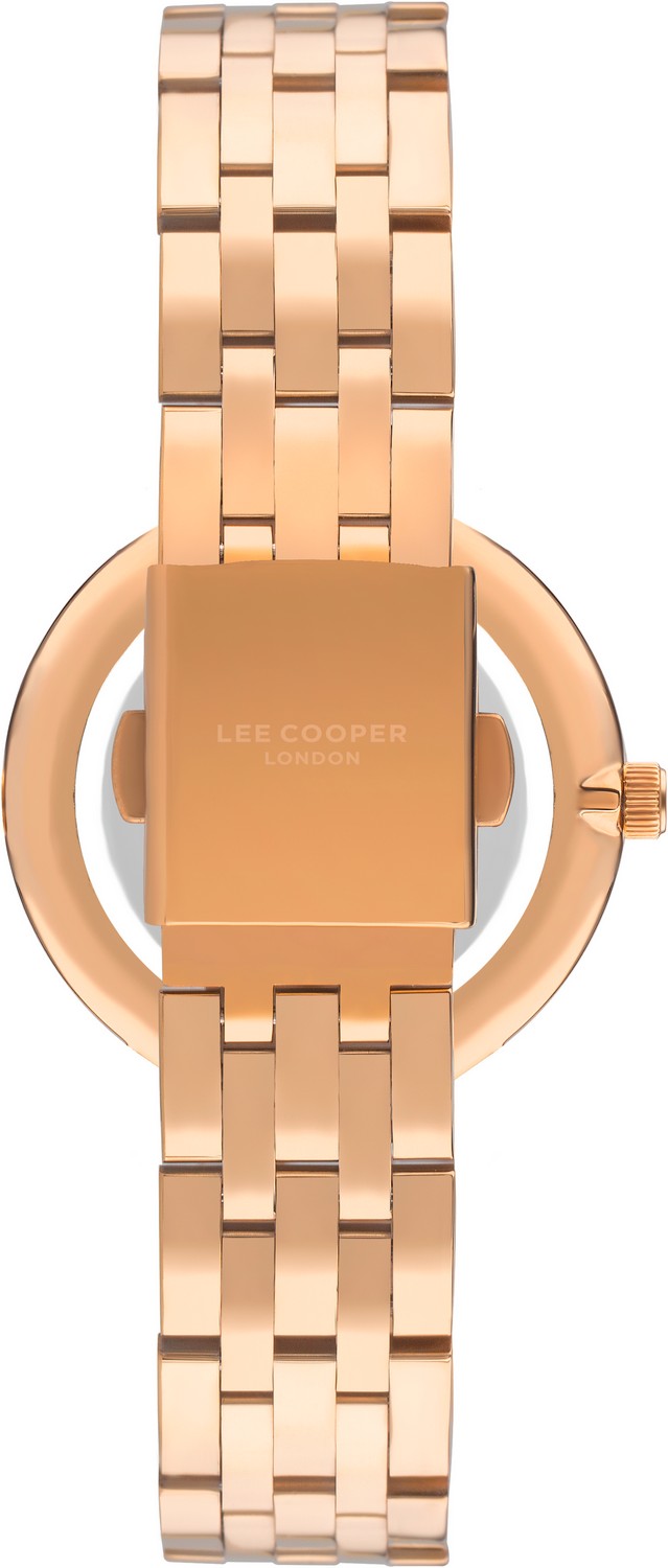 LEE COOPER  Женские часы, кварцевый механизм, суперметалл с покрытием, 34 мм