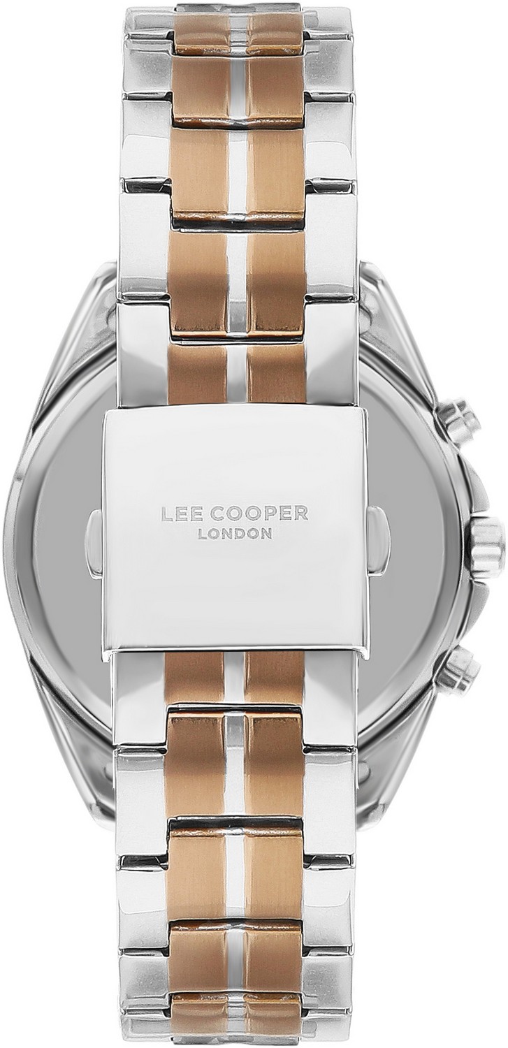 LEE COOPER  Мужские часы, кварцевый механизм, суперметалл, 44 мм