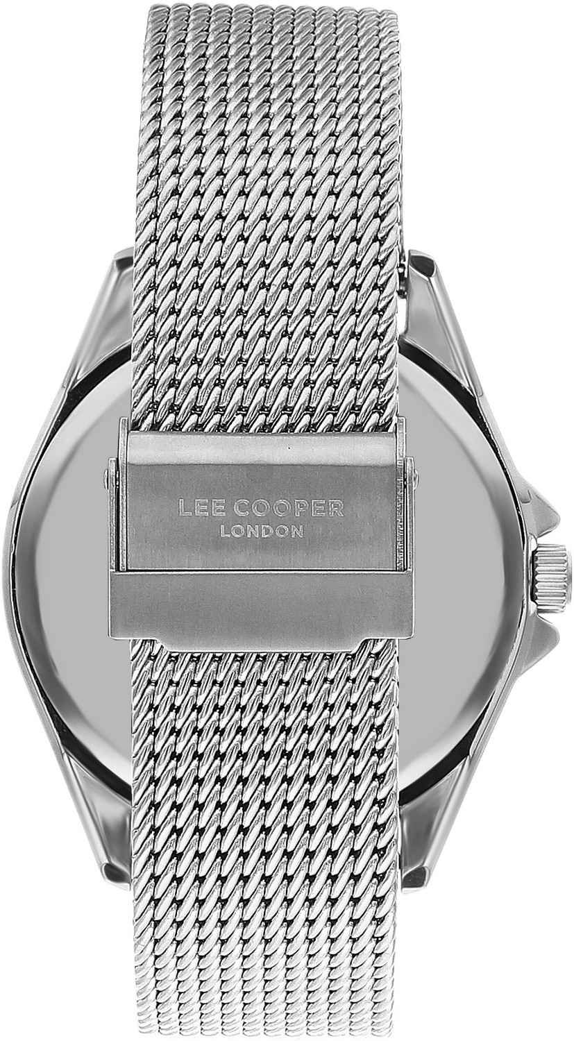 LEE COOPER  Мужские часы, кварцевый механизм, суперметалл, 45 мм