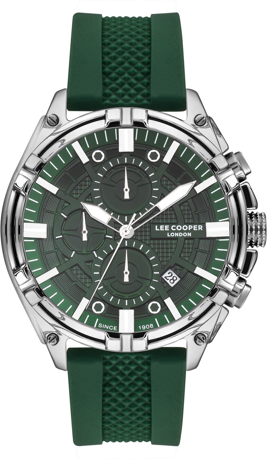 LEE COOPER  Мужские часы, кварцевый механизм, суперметалл с покрытием, 45 мм