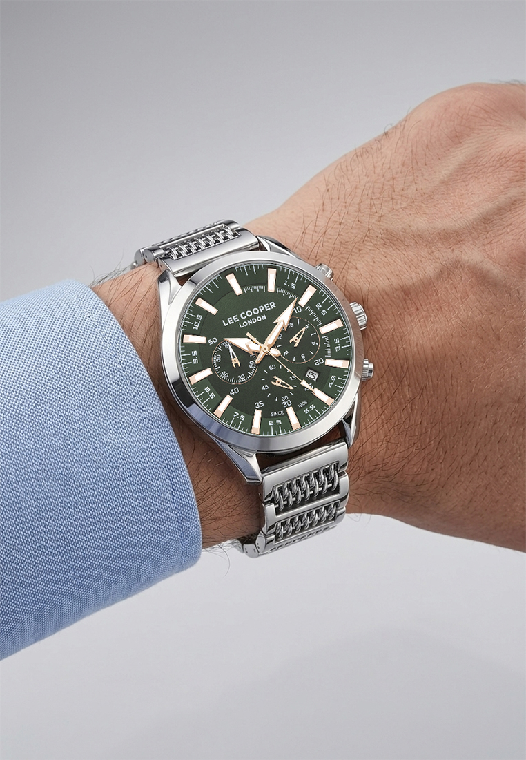 Часы LEE COOPER  LC07556.370, Функции: Дата, день недели, 24 часа, двойное время