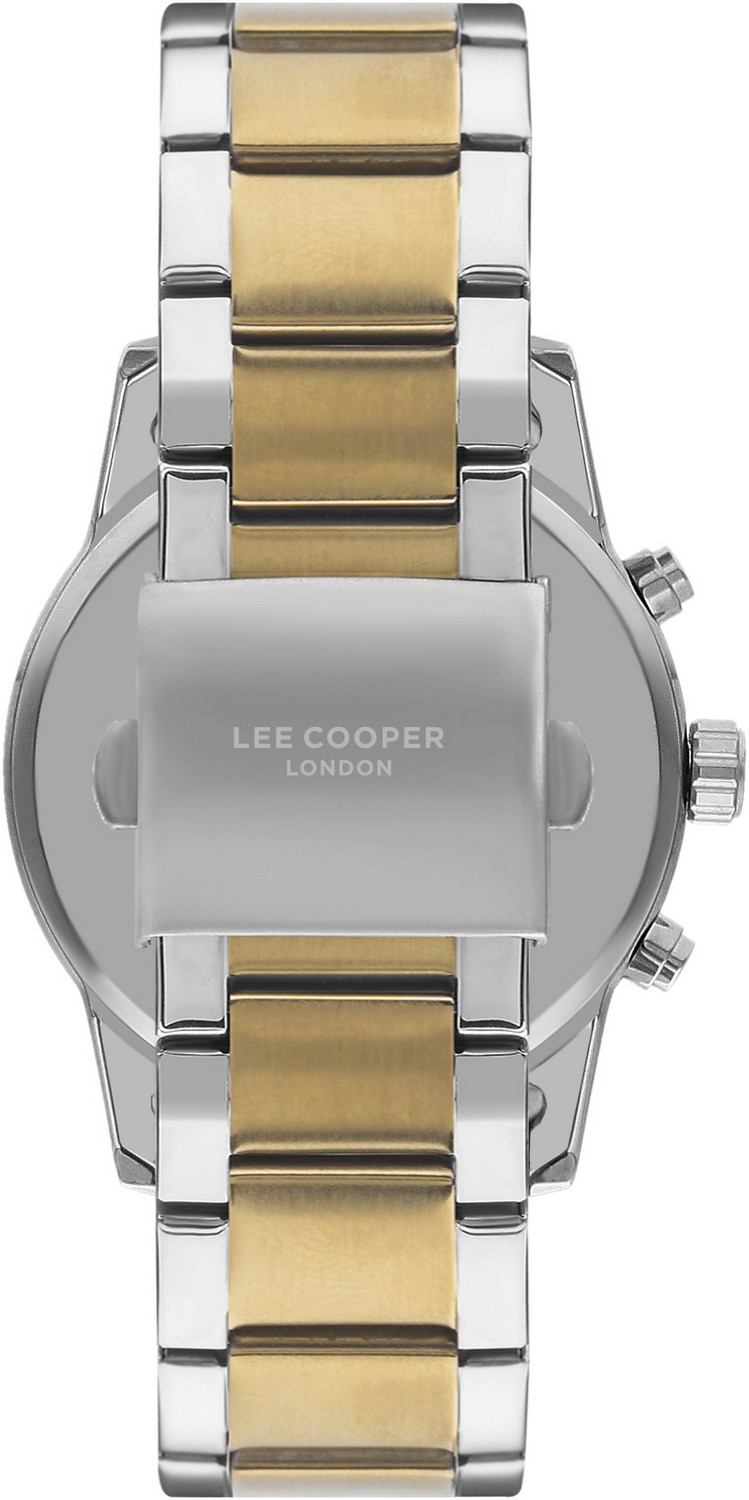 LEE COOPER  Мужские часы, кварцевый механизм, суперметалл с покрытием, 46 мм