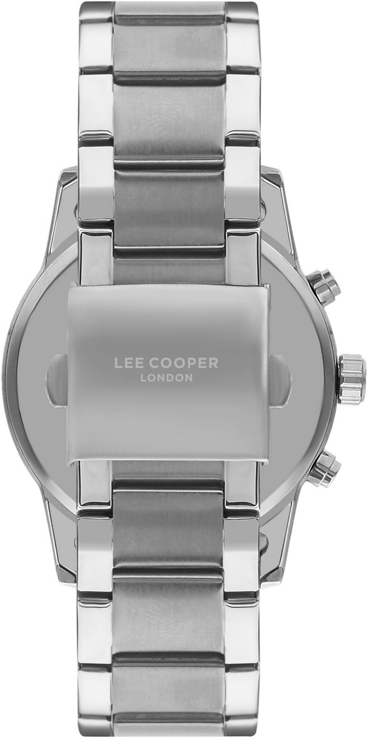 LEE COOPER  Мужские часы, кварцевый механизм, суперметалл, 46 мм