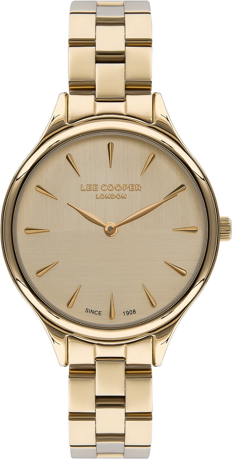 LEE COOPER  Женские часы, кварцевый механизм, суперметалл с покрытием, 36 мм