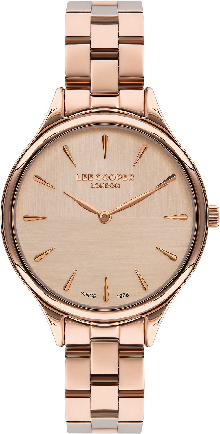 LEE COOPER  Женские часы, кварцевый механизм, суперметалл, 36 мм