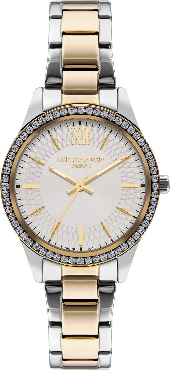 LEE COOPER  Женские часы, кварцевый механизм, суперметалл с покрытием, 34 мм